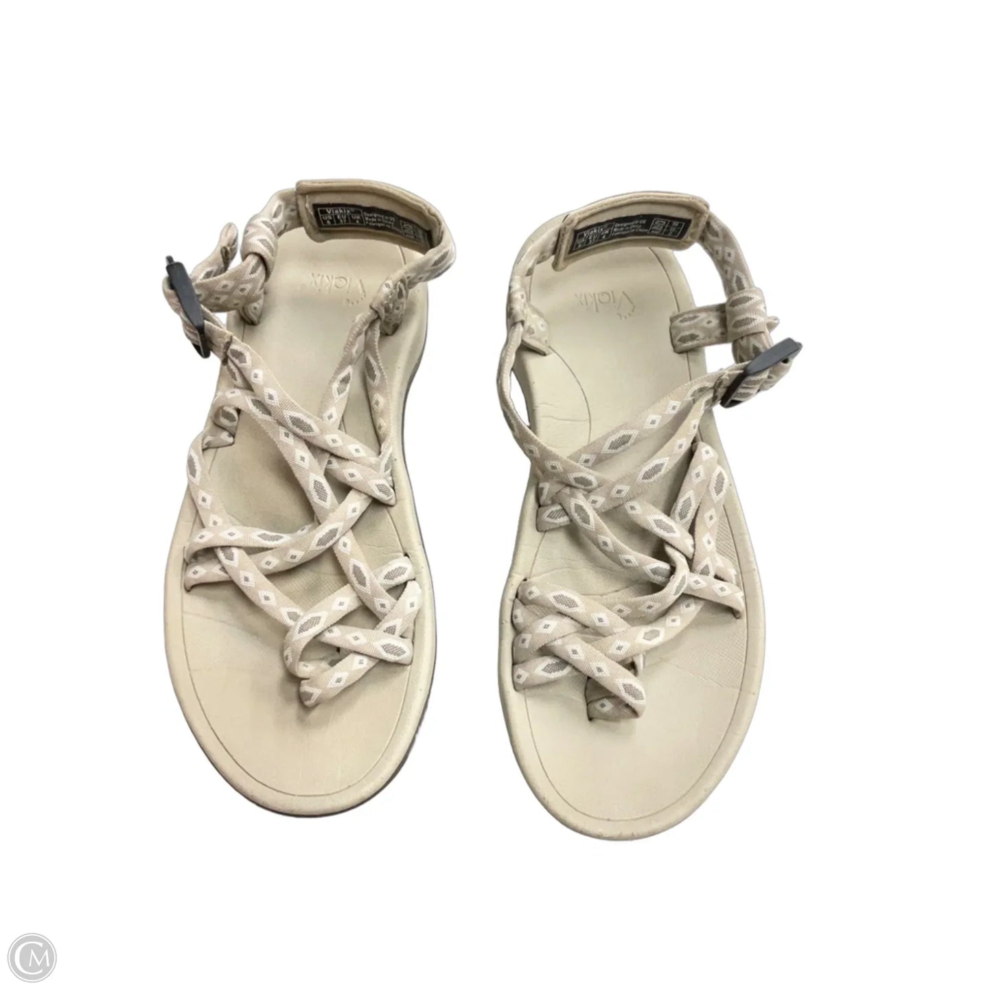 Sandals Sport By Clothes Mentor In Tan, Size: 6