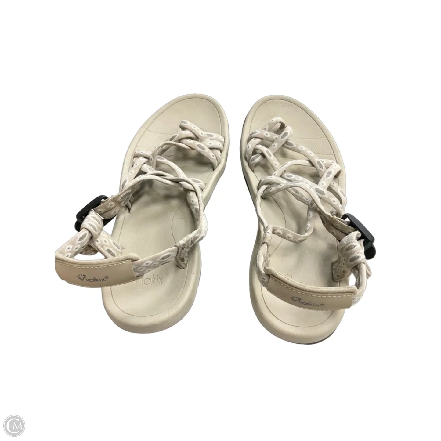 Sandals Sport By Clothes Mentor In Tan, Size: 6