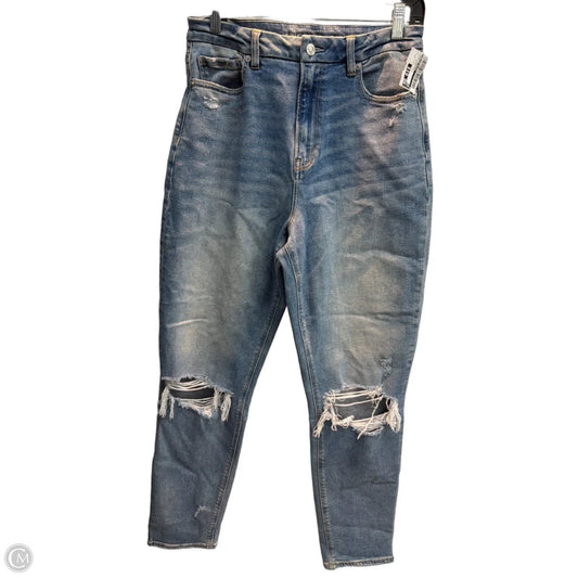 Jeans Straight By Calvin Klein In Blue Denim, Size: 8