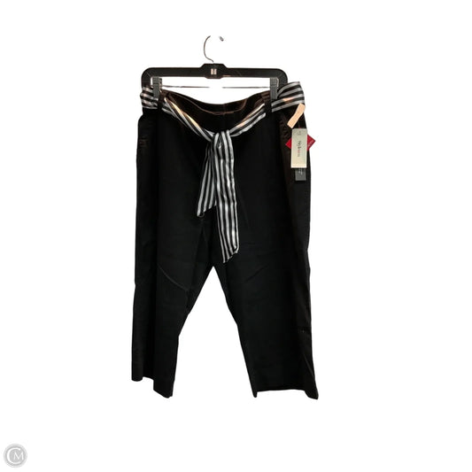 Capris By Style And Co Collection Women In Black, Size: 16