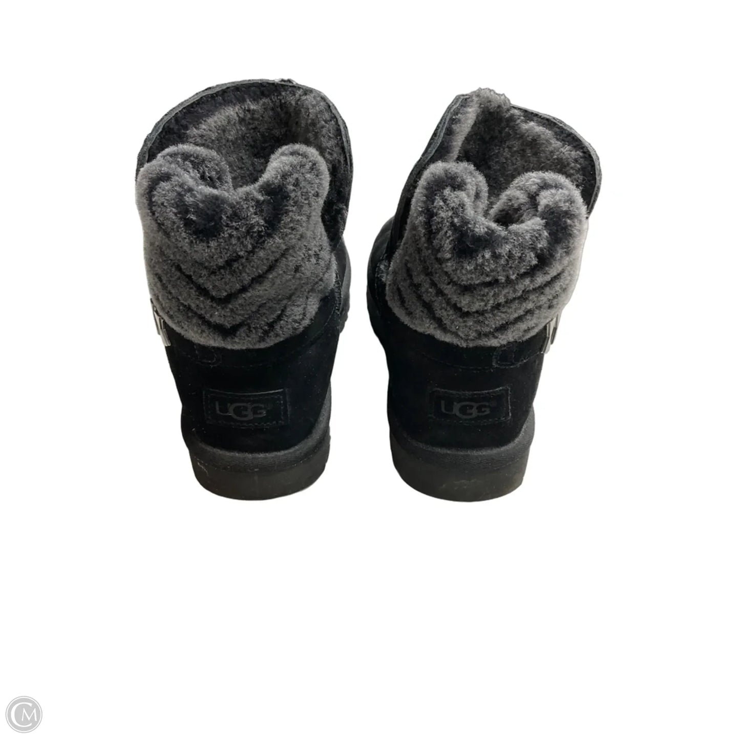 Boots Designer By Ugg In Black, Size: 9