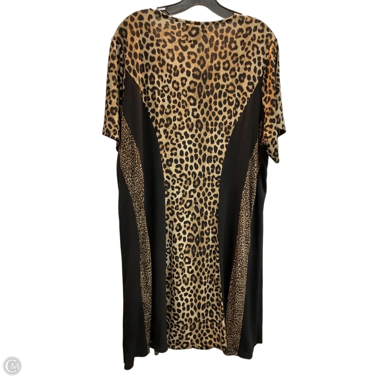 Dress Casual Short By Michael By Michael Kors In Leopard Print, Size: 2x