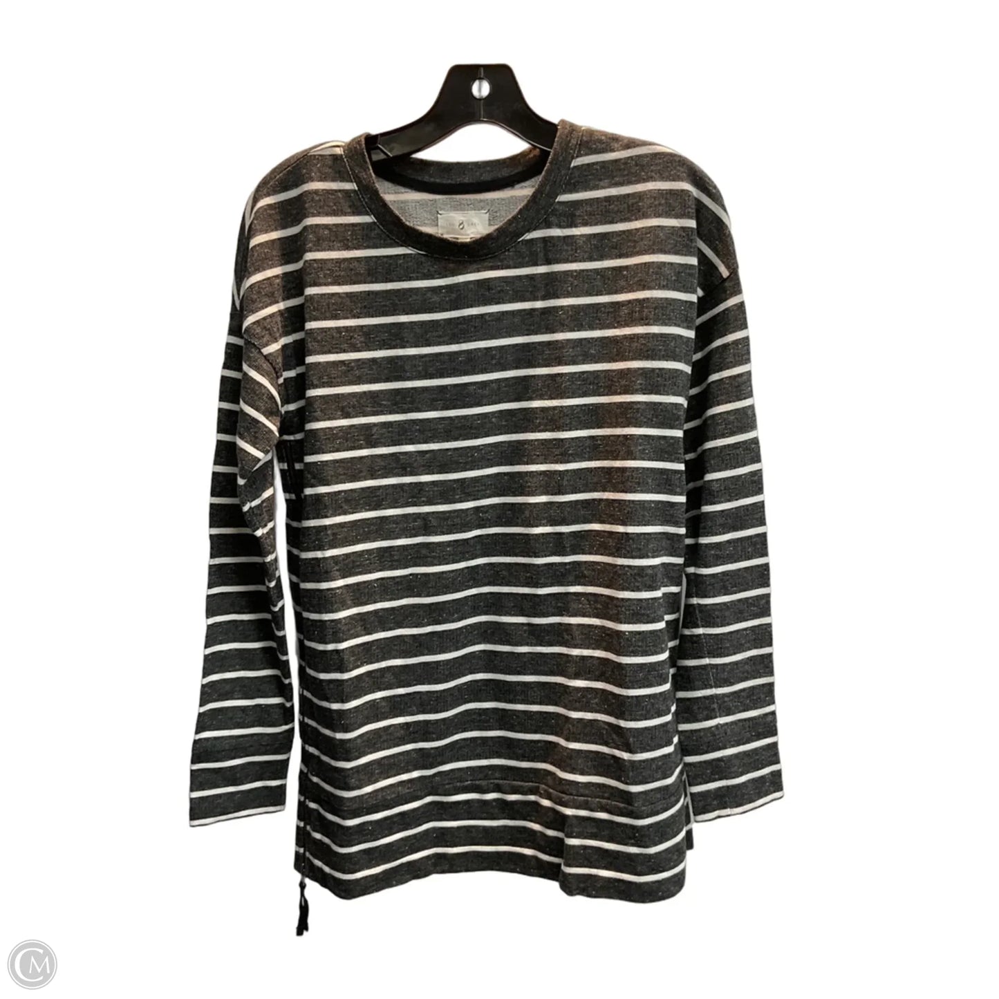 Top Long Sleeve By Lou And Grey In Striped Pattern, Size: Xs