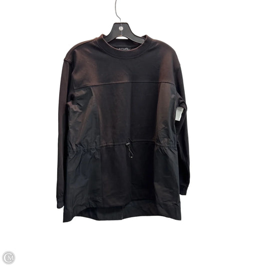 Sweatshirt Crewneck By Athleta In Black, Size: S