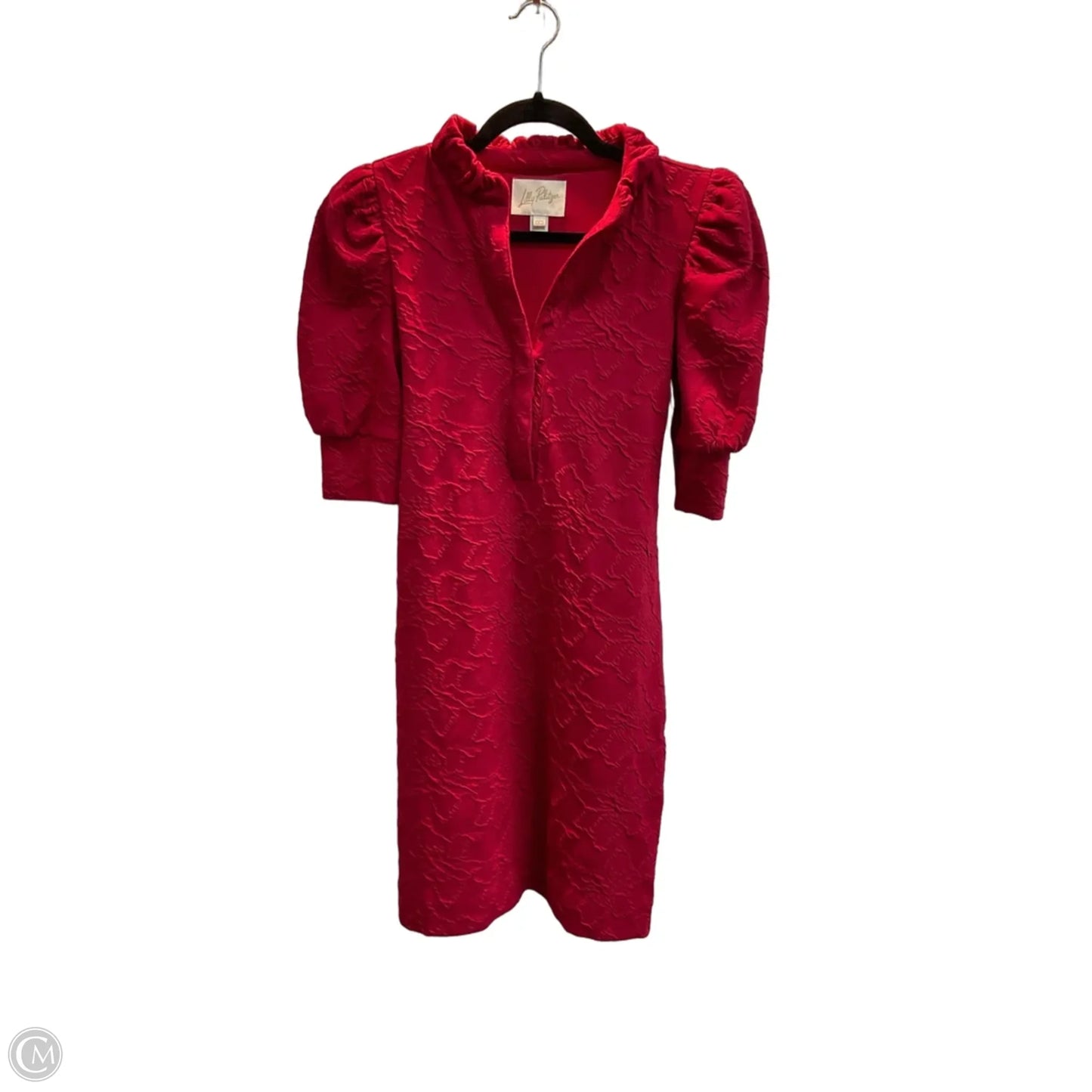 Dress Designer By Lilly Pulitzer In Red, Size: Xxs