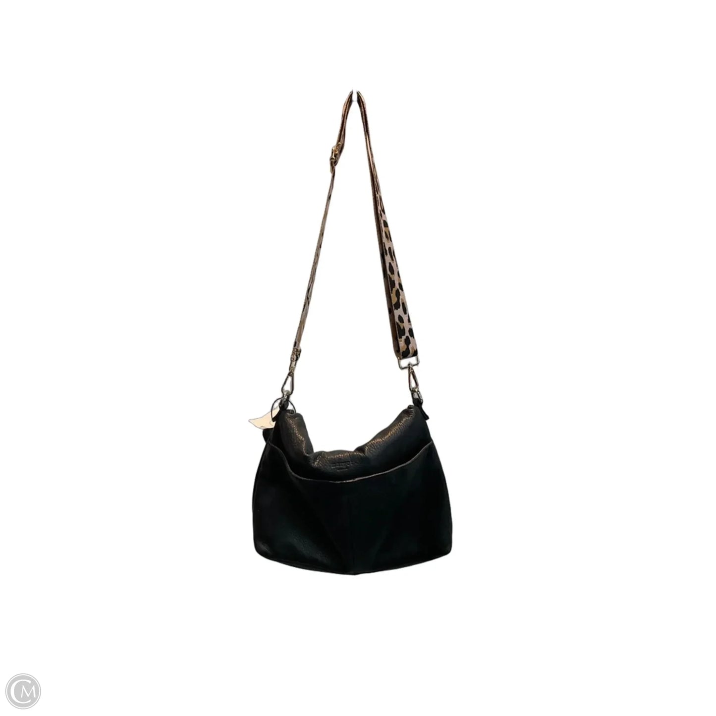 Handbag Leather By Margot, Size: Medium