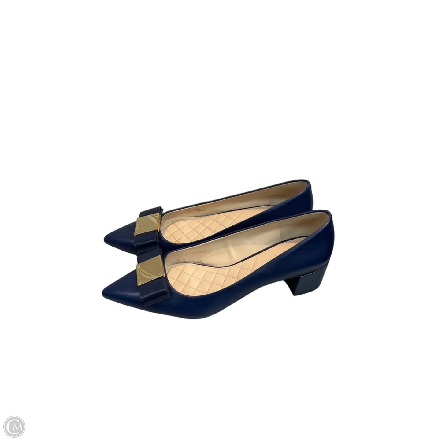 Shoes Heels Block By Cole-haan In Blue, Size: 9