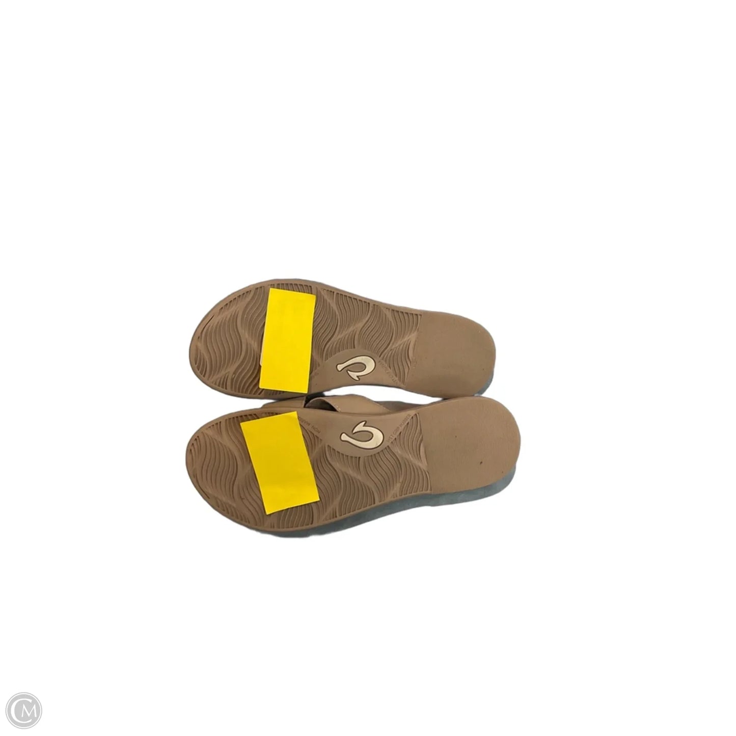Sandals Flip Flops By Olukai In Tan, Size: 6