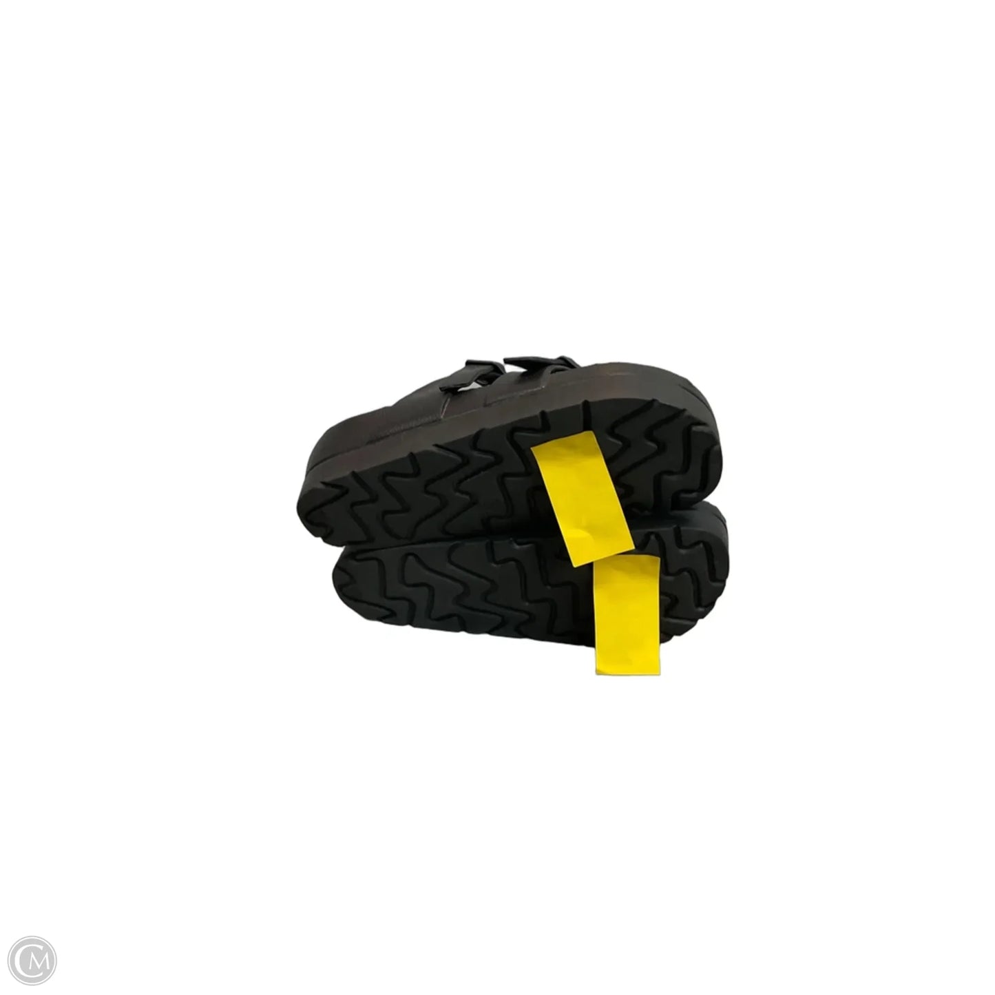 Sandals Flip Flops By Clothes Mentor In Black, Size: 6