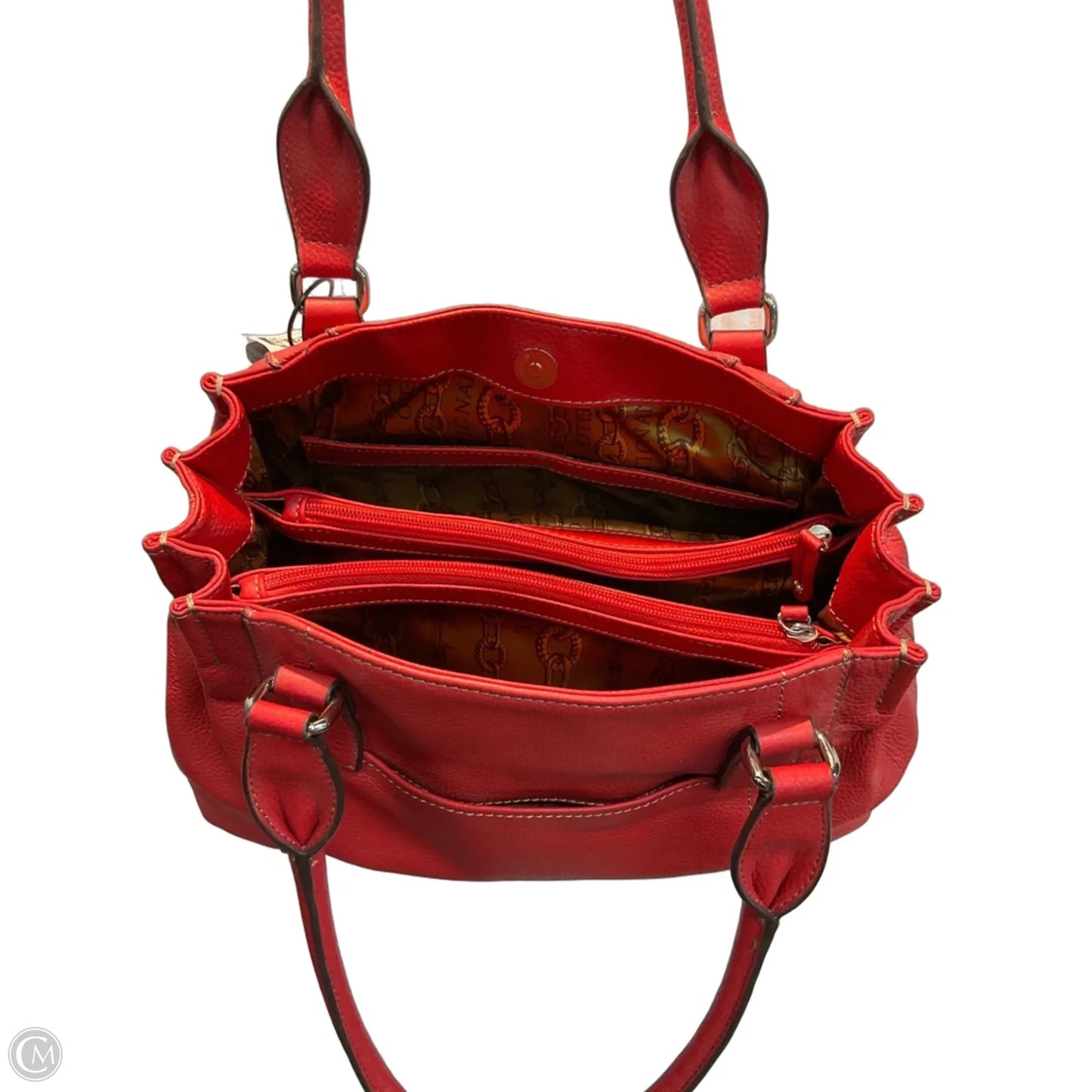 Handbag Leather By Tignanello  Purses, Size: Large