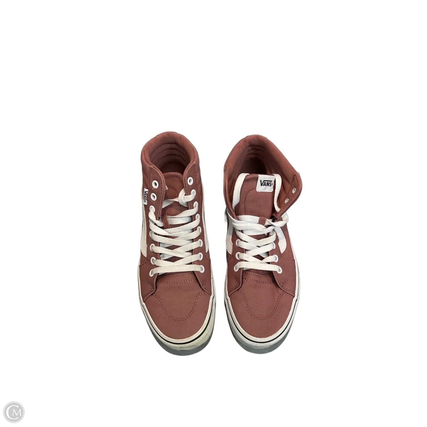 Shoes Sneakers By Vans In Pink, Size: 8