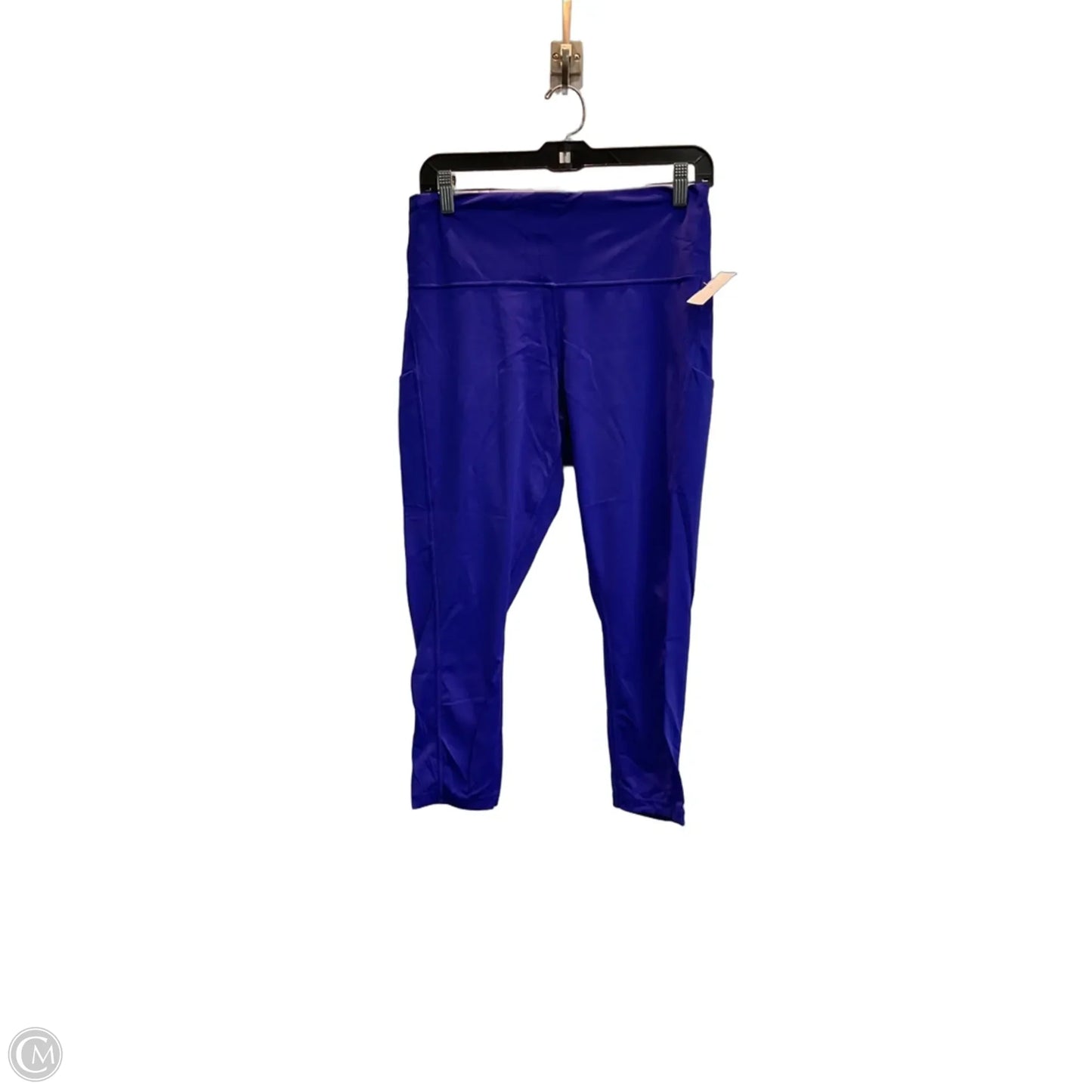 Athletic Capris By Athleta In Blue, Size: 1x