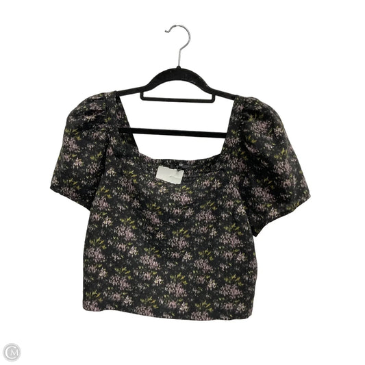 Top Short Sleeve By Madewell In Multi-colored, Size: M
