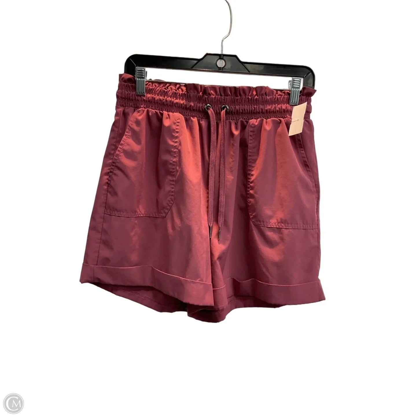 Athletic Shorts By Danskin In Red, Size: M