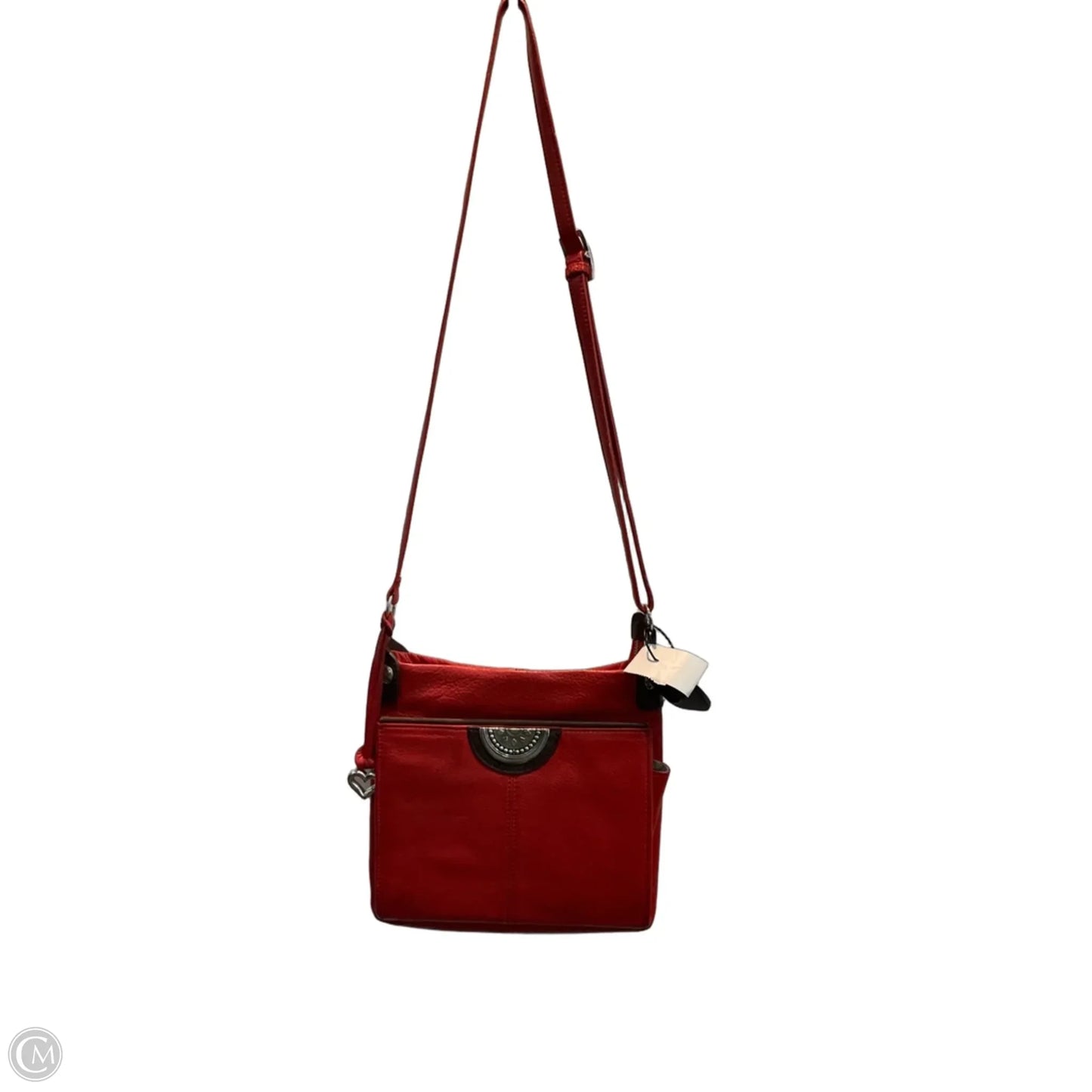 Crossbody Leather By Brighton, Size: Medium