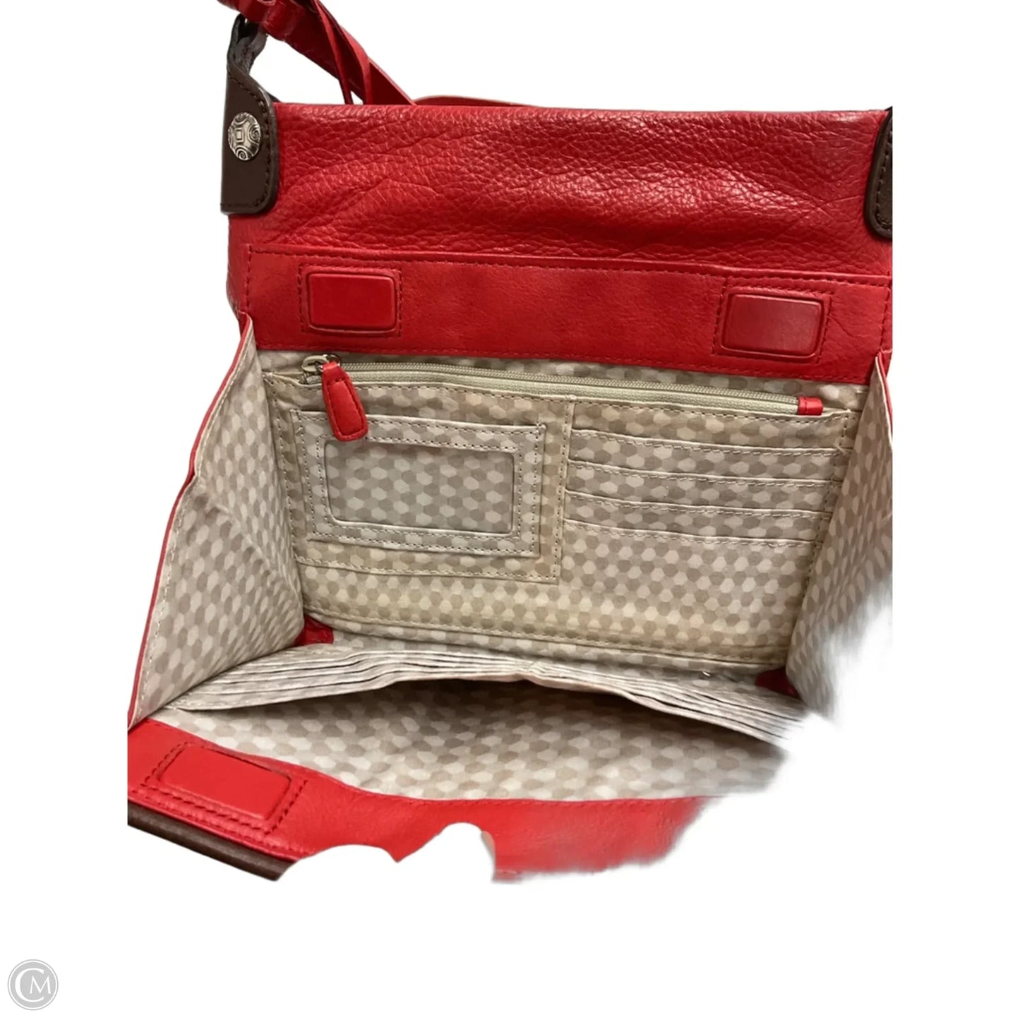 Crossbody Leather By Brighton, Size: Medium
