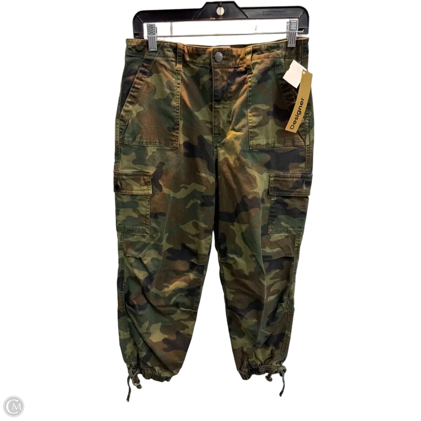 Jeans Designer By Alice + Olivia In Camouflage Print, Size: 6