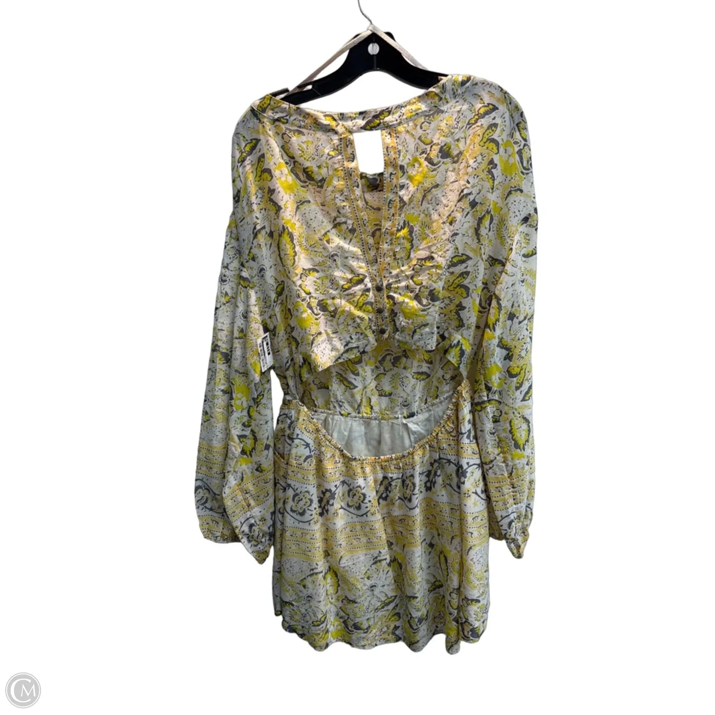 Dress Casual Short By Free People In Yellow, Size: M