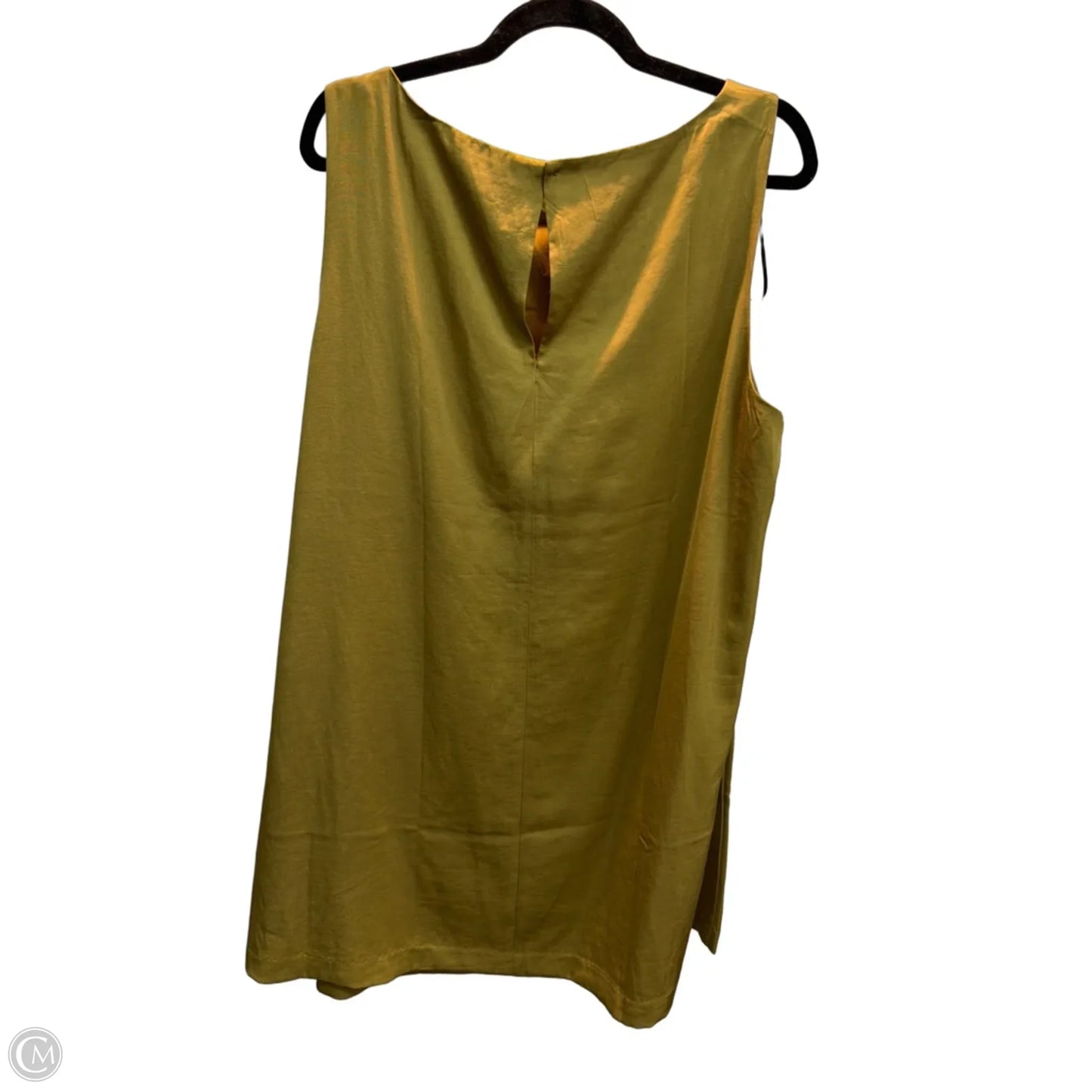 Dress Work By H&m In Chartreuse, Size: Xl
