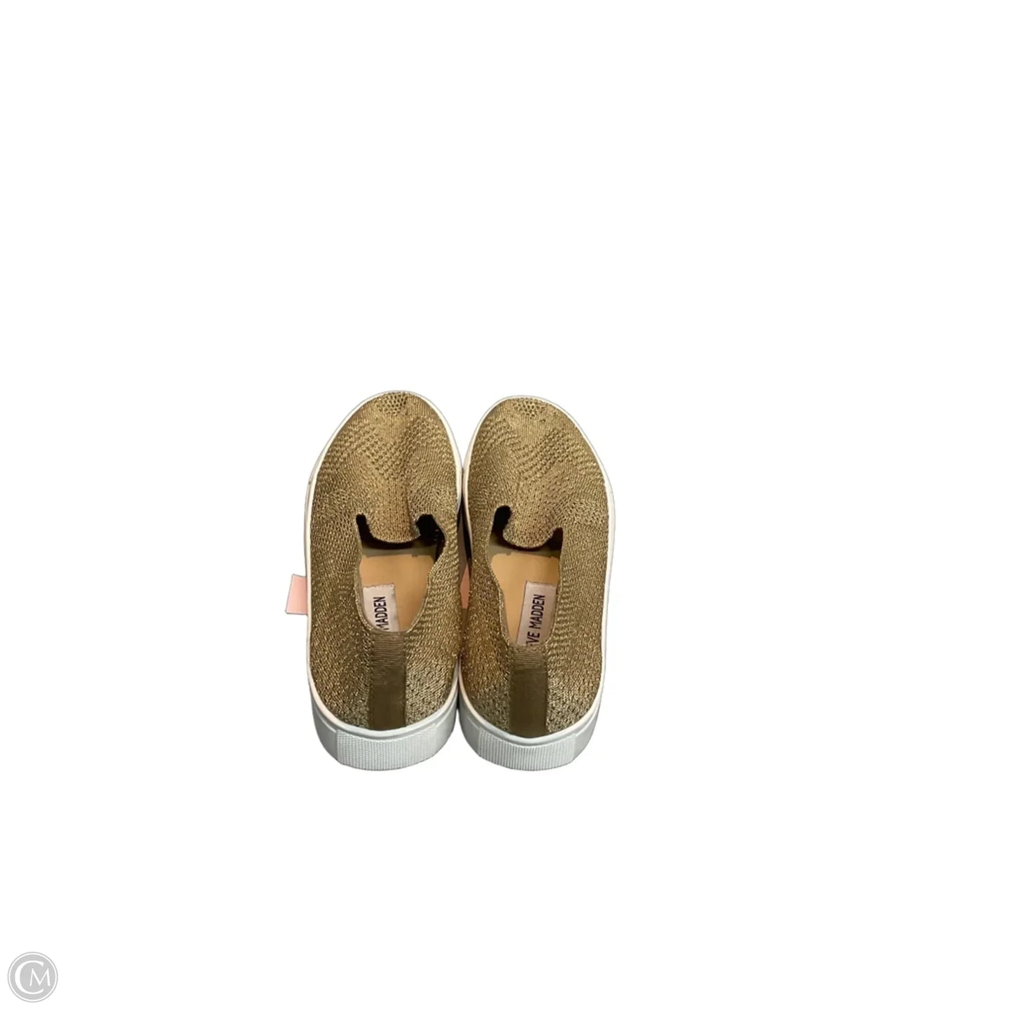 Shoes Flats By Steve Madden In Gold, Size: 7