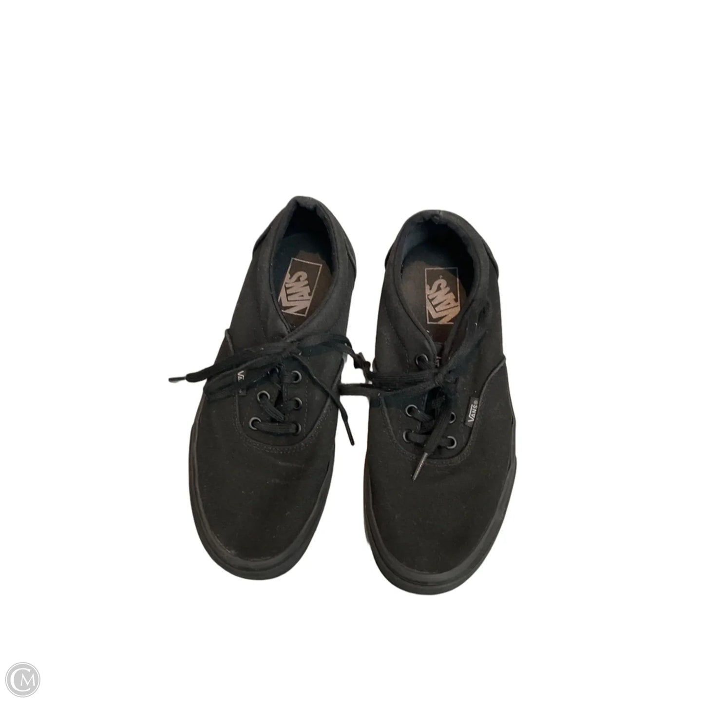 Shoes Sneakers By Vans In Black, Size: 9.5