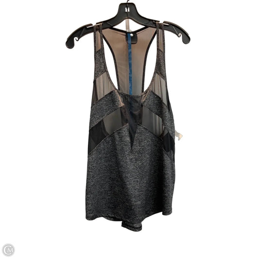 Athletic Tank Top By Lululemon In Grey, Size: M