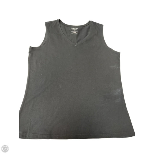 Tank Top By Christopher And Banks In Black, Size: Xl
