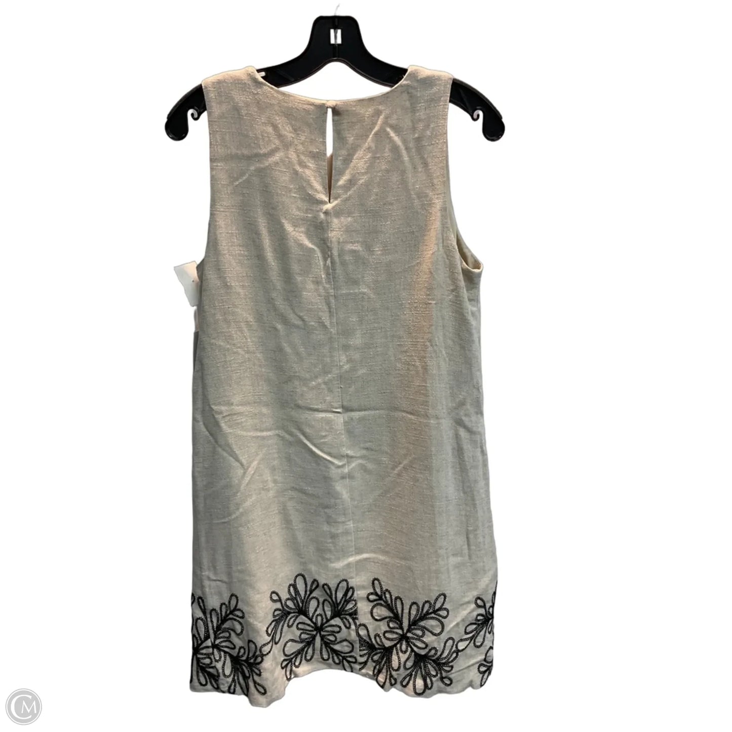 Dress Work By Nine West In Tan, Size: S