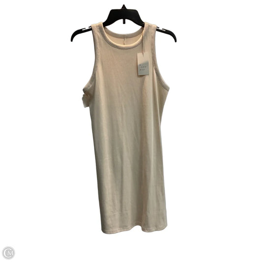 Dress Casual Midi By A New Day In Tan, Size: M