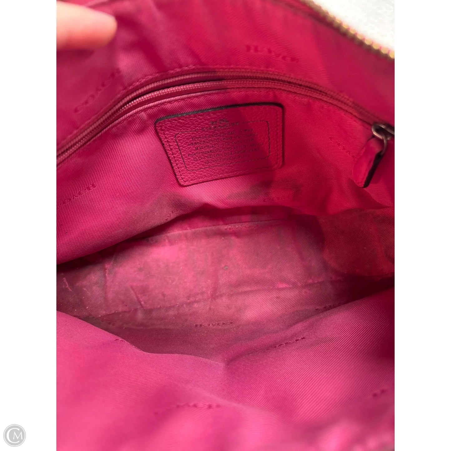 Handbag Designer By Coach, Size: Small