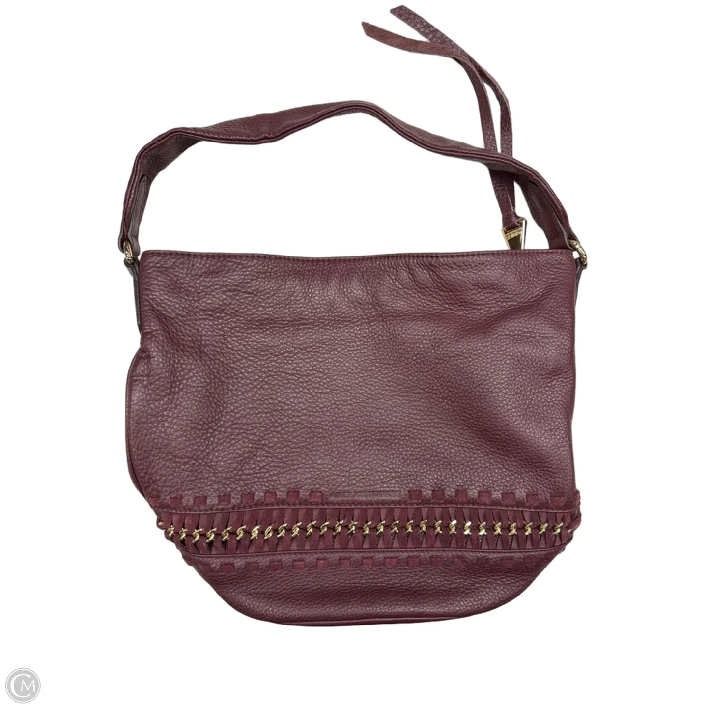 Handbag Leather By Aimee Kestenberg, Size: Medium