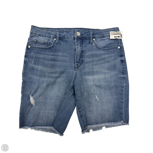 Shorts By Seven 7 In Blue Denim, Size: 10