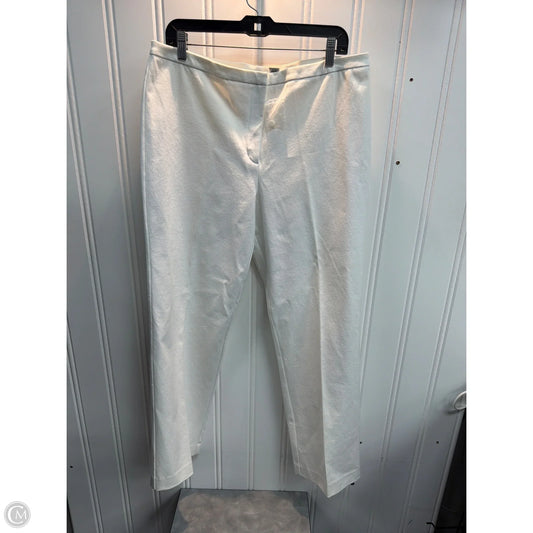 Pants Chinos & Khakis By Chicos In White, Size: 14