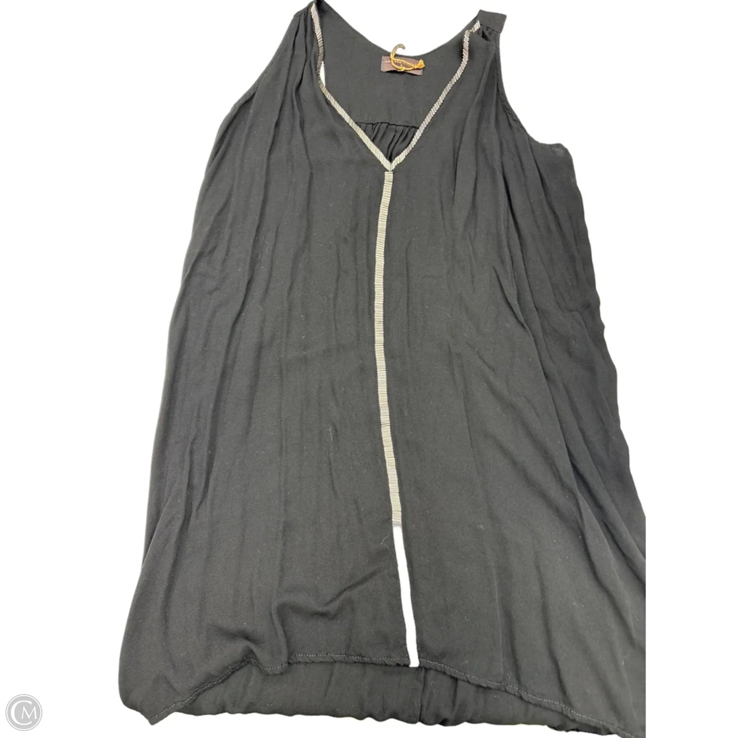 Tunic Sleeveless By Clothes Mentor In Black, Size: S