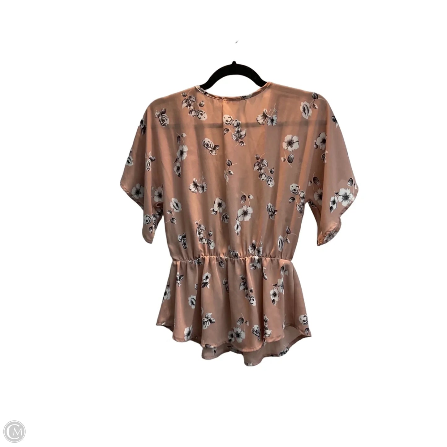 Top Short Sleeve By Sienna Sky In Floral Print, Size: S