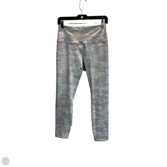 Athletic Leggings By Lululemon In Camouflage Print, Size: M