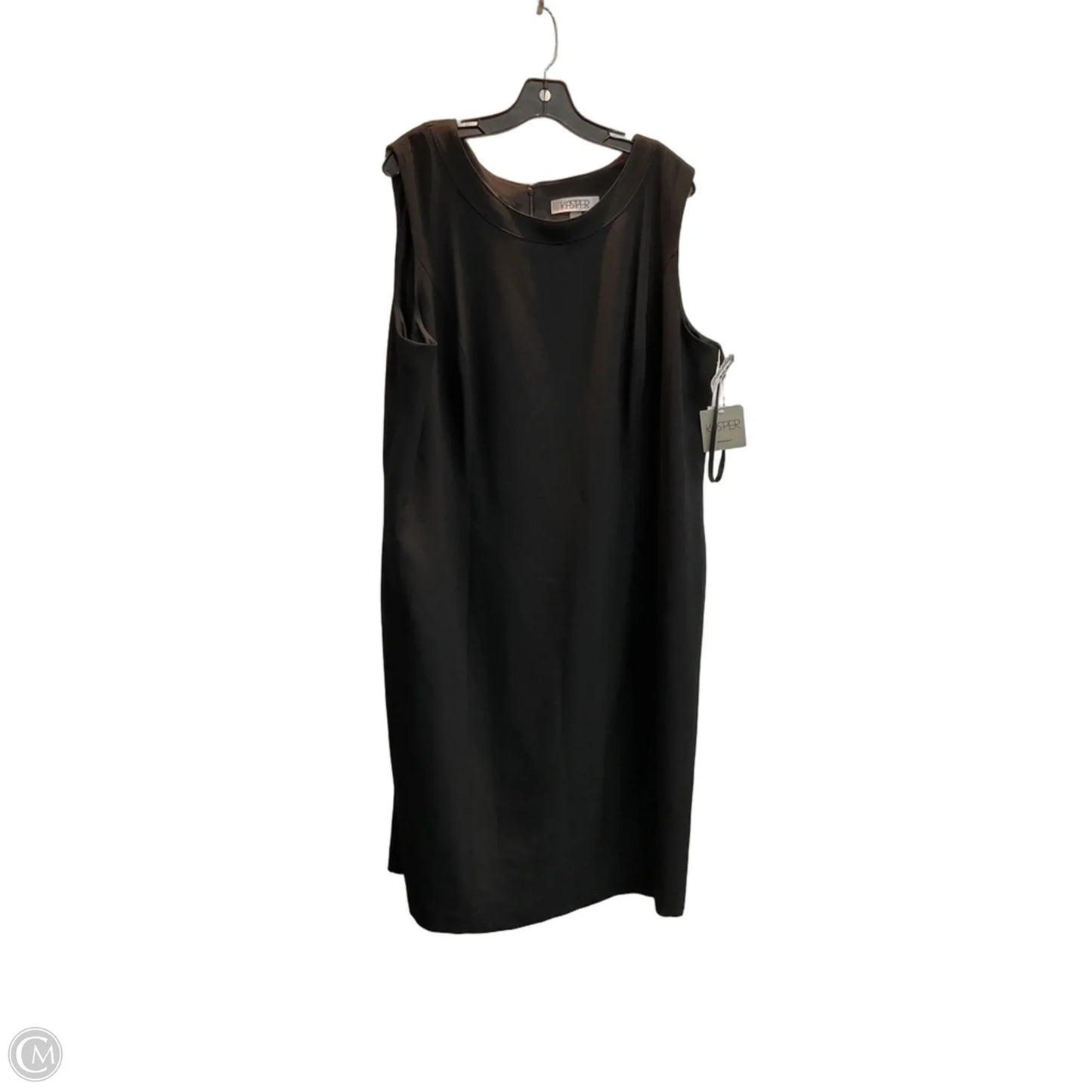Dress Work By Kasper In Black, Size: 3x