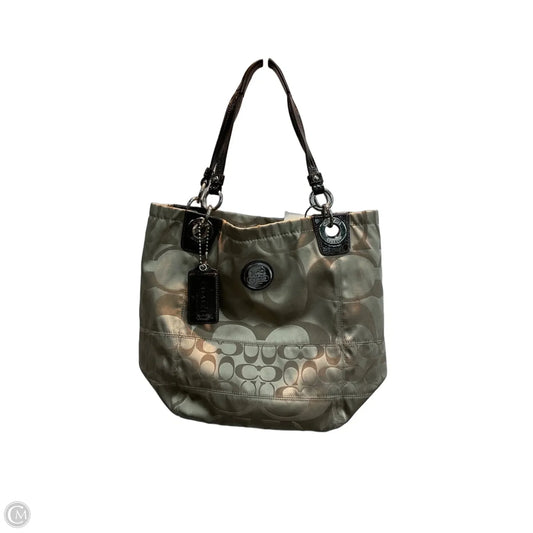 Tote Designer By Coach, Size: Medium