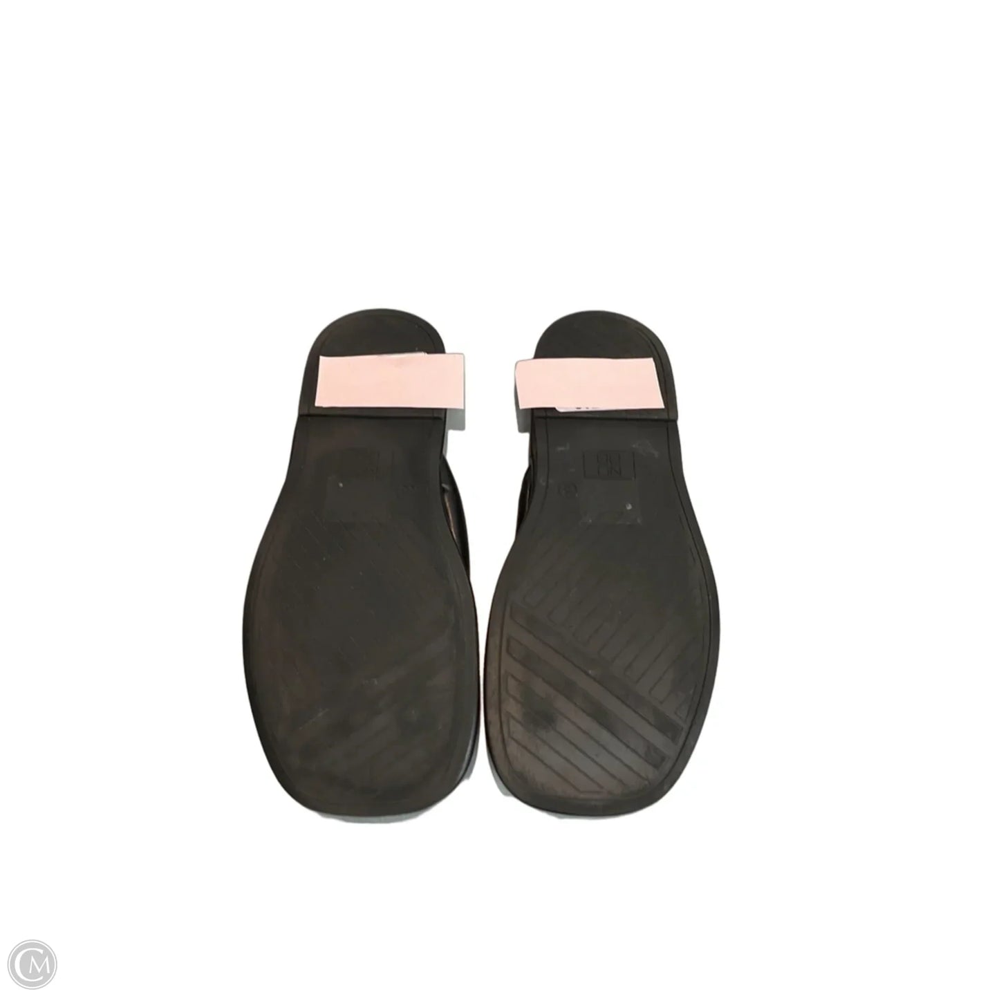 Sandals Flip Flops By No Boundaries In Black, Size: 6