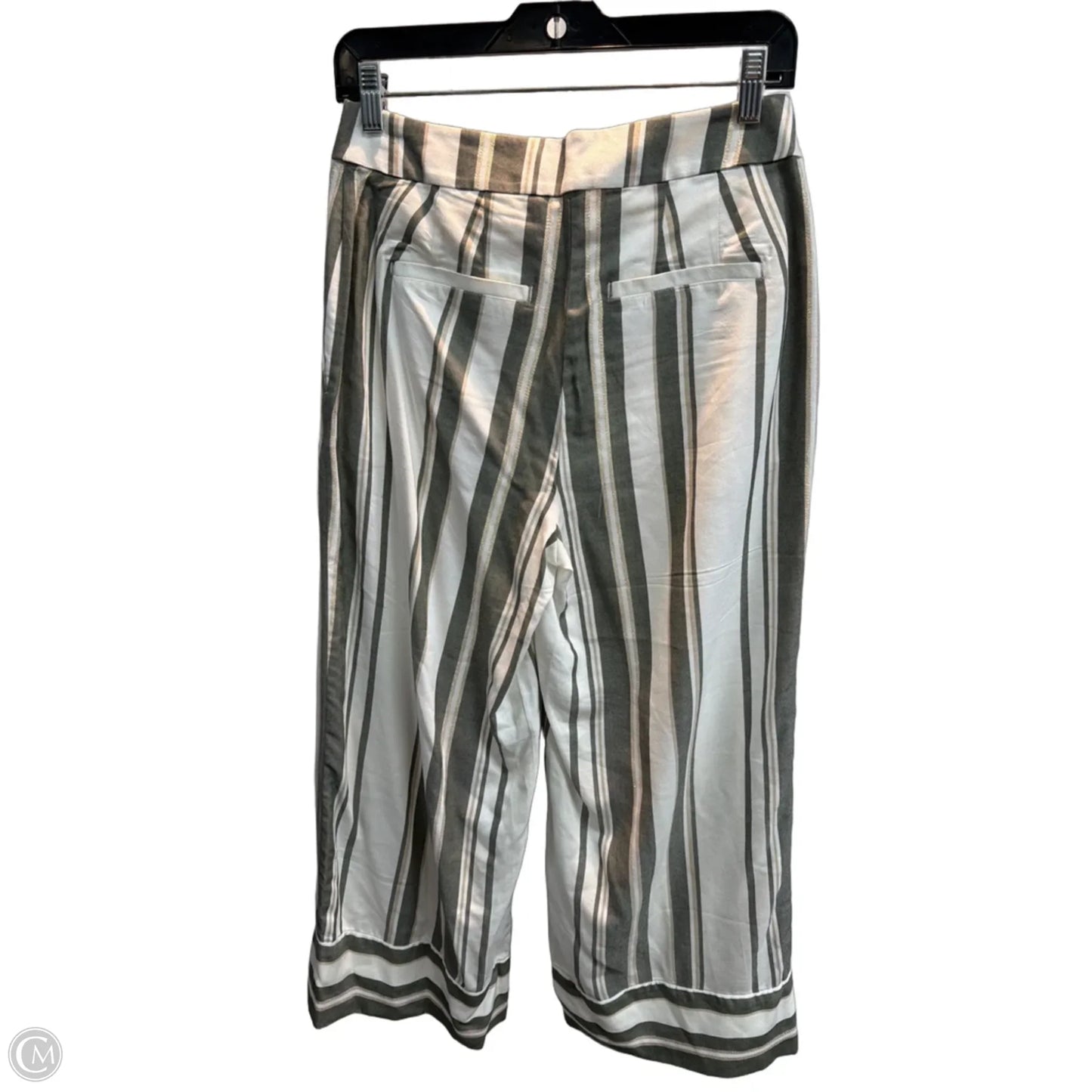 Pants Wide Leg By Loft In Striped Pattern, Size: 2