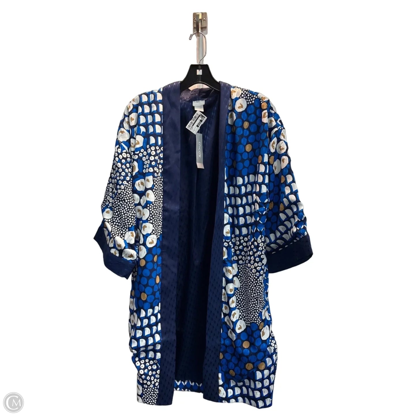 Kimono By Chicos In Blue, Size: S