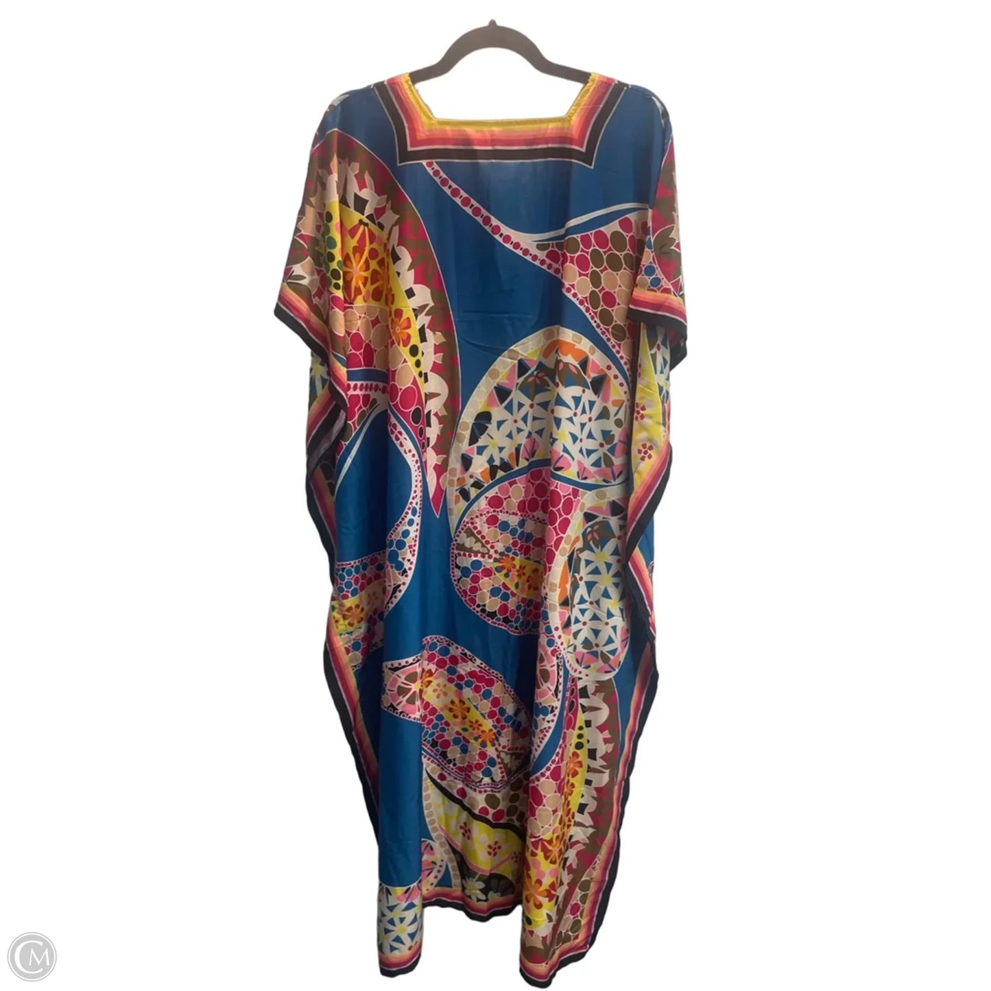 Swimwear Cover-up By Clothes Mentor In Multi-colored