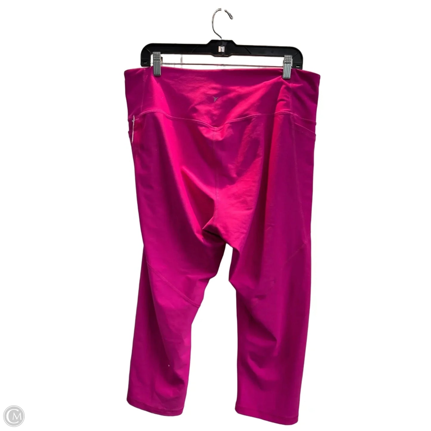 Athletic Capris By Old Navy In Pink, Size: Xxl