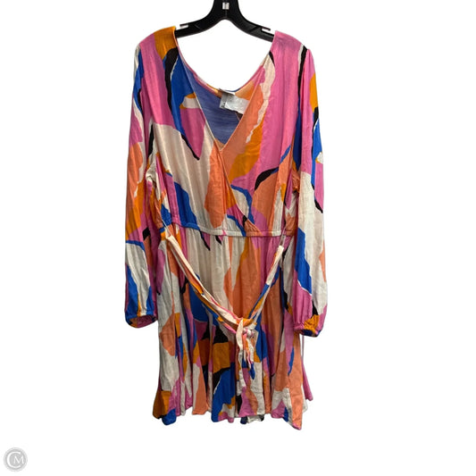 Dress Casual Short By Ava & Viv In Multi-colored, Size: 1x