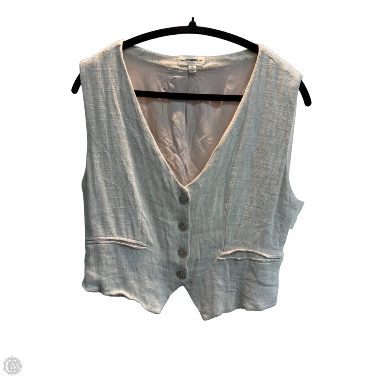 Vest Other By Ee Some In Tan, Size: M