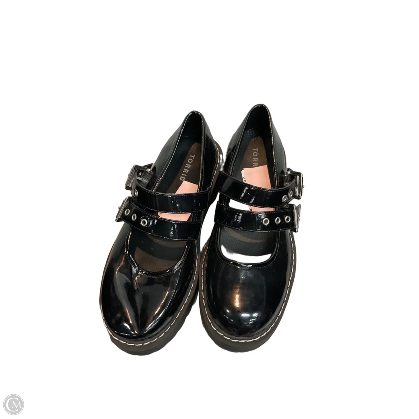 Shoes Heels Platform By Torrid In Black, Size: 10