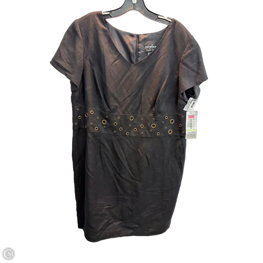 Dress Work By Positive Attitude In Black, Size: 18
