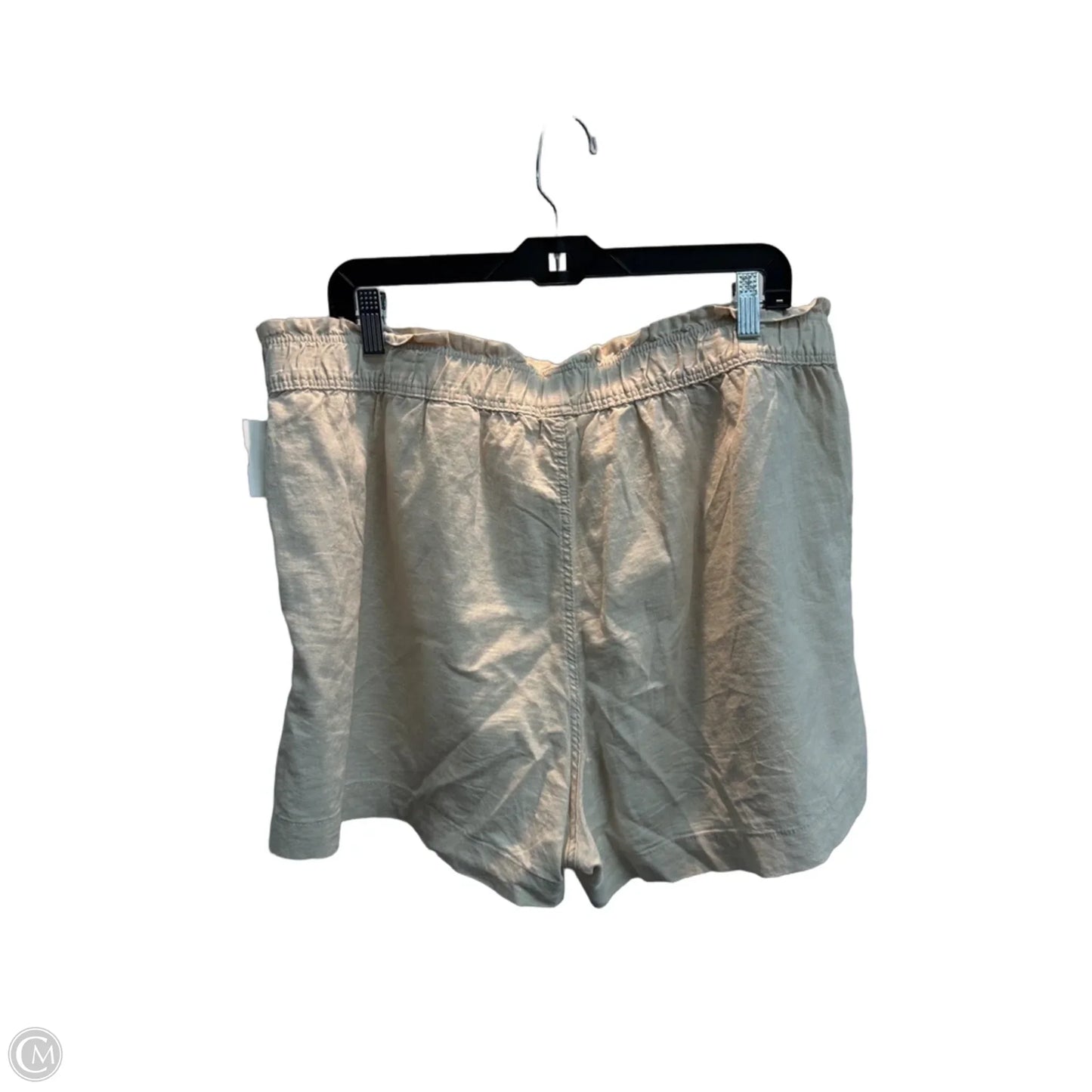 Shorts By H&m In Tan, Size: 18