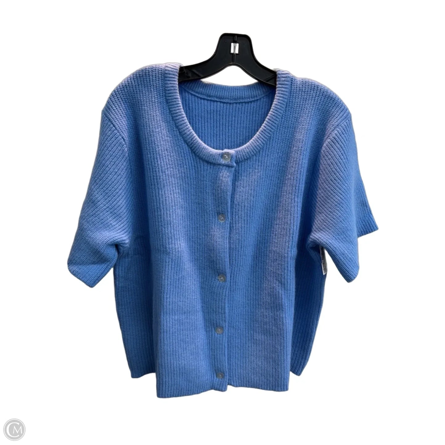 Top Short Sleeve By Clothes Mentor In Blue, Size: Xl