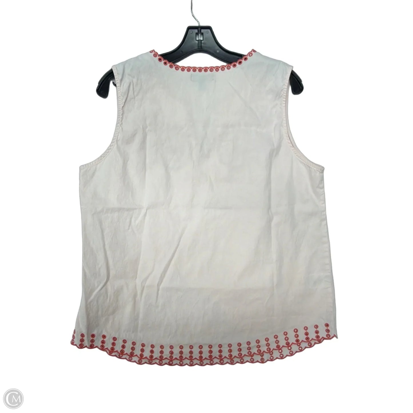 Top Sleeveless By J. Crew In Peach, Size: 12